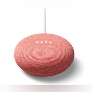 NEW Google Home Next mini 2nd generation Coral pink never opened